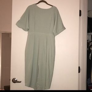 Mind midi sheath dress